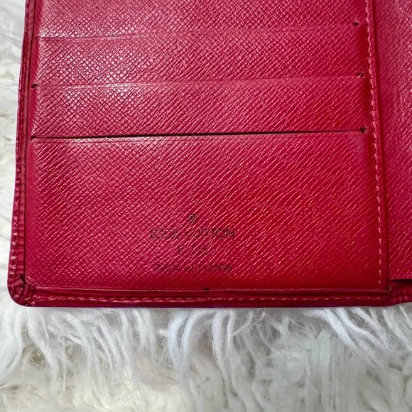 Louis Vuitton Red Epi Marco SM Agenda Wallet - Picture 3 of 6
